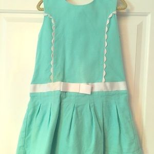Aqua preppy dress by Tahari